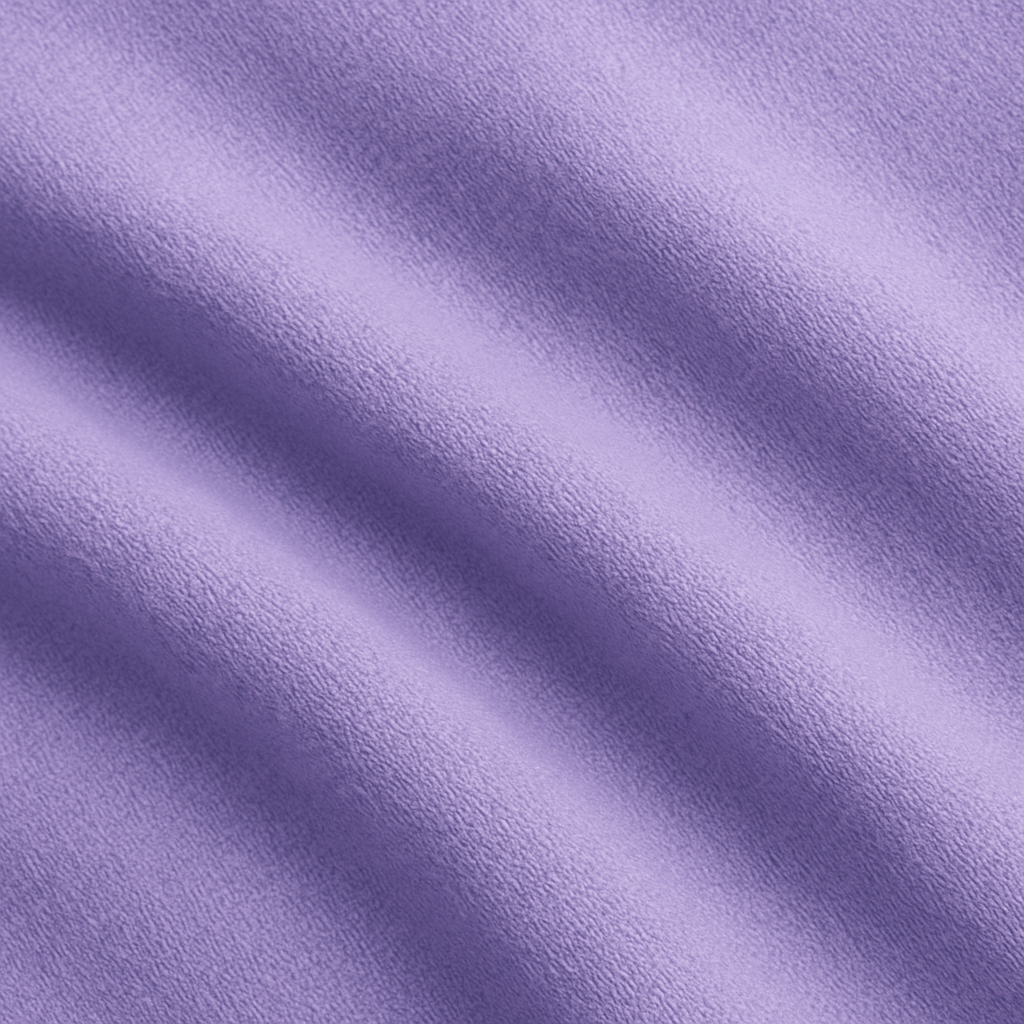 Close-up of soft lavender featherweight compression sock fabric texture